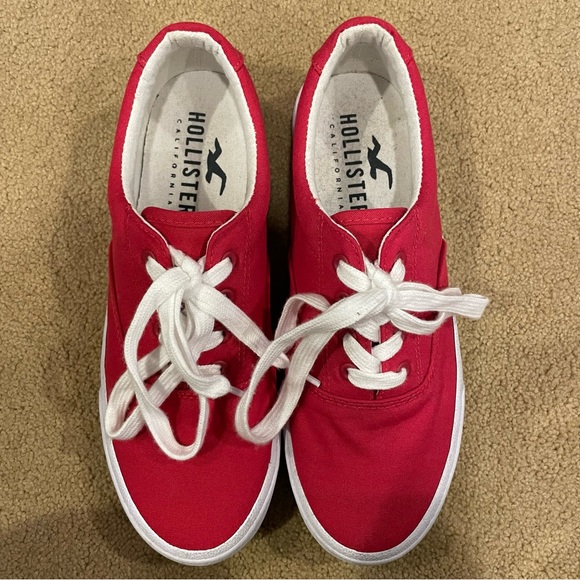Red Hollister Sneakers - Picture 3 of 3
